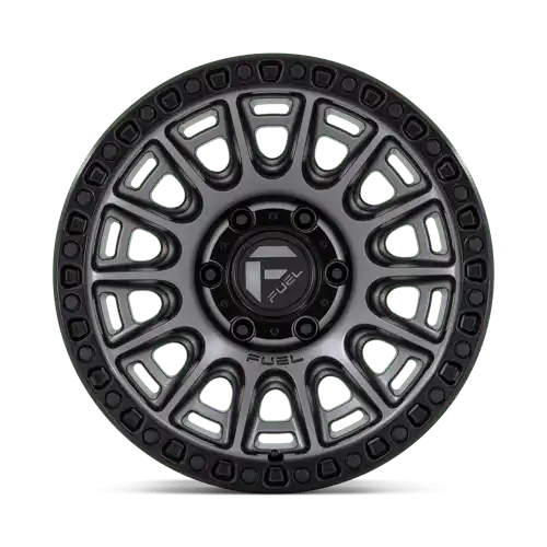 D835 17X9 6X5.5 M-GNMTL-BLK-RG -12MM