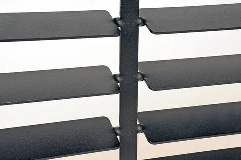 Dee Zee DZ95050WSLB Cargo Management Louvered Cab Rack (Steel)