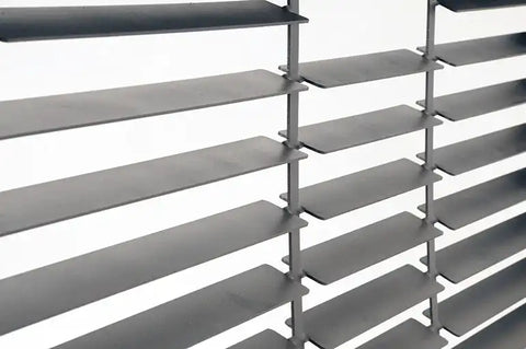 Dee Zee DZ95050WSLB Cargo Management Louvered Cab Rack (Steel)