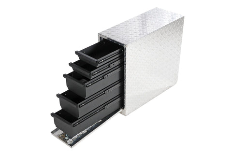 Dee Zee DZ95DA Tool Box - Wheel Well With Drawers (Aluminum)