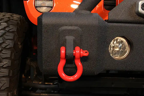 Fishbone Offroad FB21038 - D Ring 3/4 Inch Red 2 Piece Set