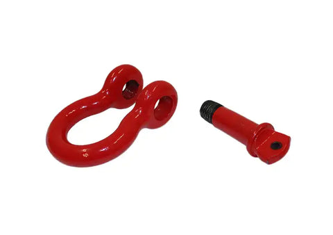 Fishbone Offroad FB21038 - D Ring 3/4 Inch Red 2 Piece Set