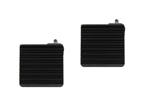 Fishbone Offroad FB21040 - Jeep JK Foot Peg 07-18 Wrangler Set Black