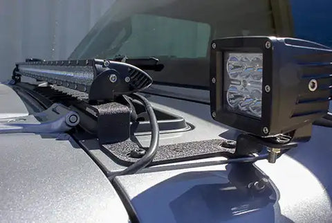 Fishbone Offroad FB21110 - Jeep JL Cowl Light Bracket 18-Pres Wrangler