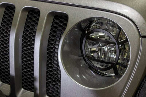 Fishbone Offroad FB21120 - Jeep JL Headlight Guards For 18-Pres Wrangler Aluminum