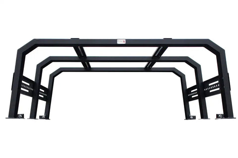 Fishbone Offroad FB21219 - Gladiator Bed Rack Full Tackle For 20+ Jeep Black Powdercoat