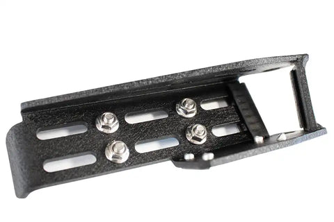 Fishbone Offroad FB21268 - Jeep Foot Peg Set For 07-Up Wrangler/Gladiator Steel Black