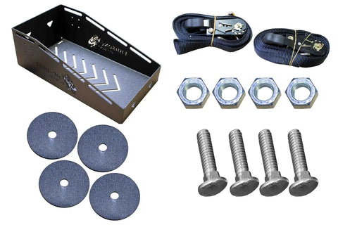 Fishbone Offroad FB21301 - Bed Mounted Spare Tire Mount