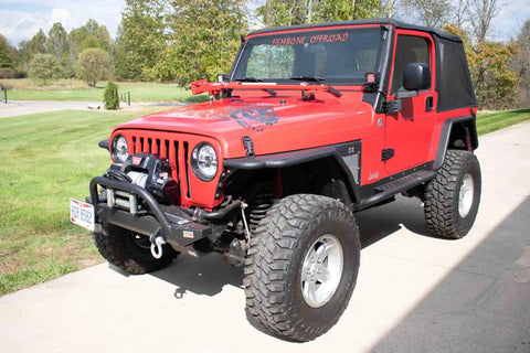 Fishbone Offroad FB21313 - 1997-2006 Jeep Wrangler TJ Hi- Lift Jack Mount