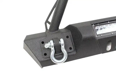 Fishbone Offroad FB22004 - Jeep JK Front Stubby Winch Bumper W/Tube Guard 07-18 Wranger Black Texured Powercoated