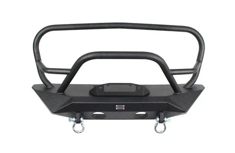 Fishbone Offroad FB22062 - Jeep JK Front Winch Bumper W/Grille Guard 07-18 Wrangler Manowar Series