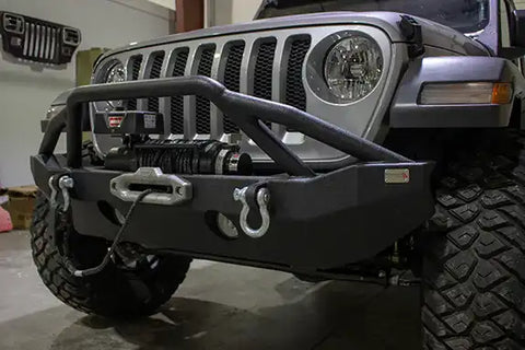 Fishbone Offroad FB22088 - Jeep JL Mid-Width Winch Front Bumper 2018-Present Wrangler