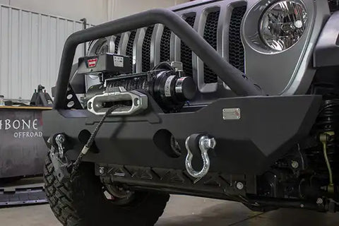 Fishbone Offroad FB22090 - Jeep JL Mako Front Bumper 2018-Present Wrangler