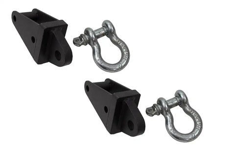 Fishbone Offroad FB22136 - Jeep JK Rear D-Ring Frame Mounts 2007 to 2018 Wrangler, Rubicon and Unlimited