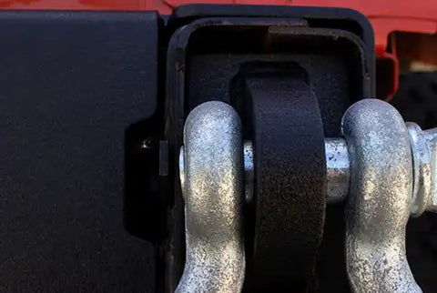 Fishbone Offroad FB22136 - Jeep JK Rear D-Ring Frame Mounts 2007 to 2018 Wrangler, Rubicon and Unlimited
