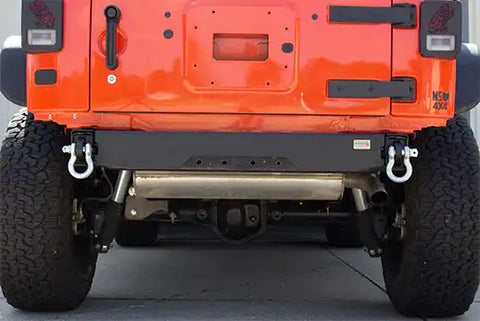 Fishbone Offroad FB22136 - Jeep JK Rear D-Ring Frame Mounts 2007 to 2018 Wrangler, Rubicon and Unlimited