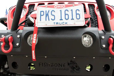 Fishbone Offroad FB22178 - Jeep JL/Gladiator Front Winch Bumper for 18-Pres Wrangler Black Powdercoat