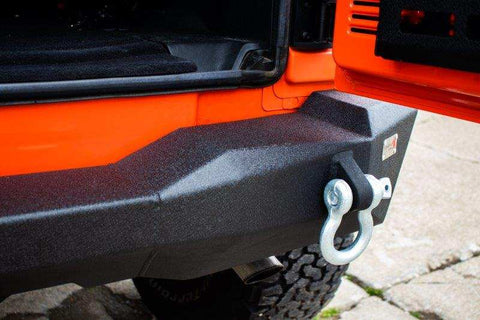 Fishbone Offroad FB22278 - Jeep JK Rear Bumper Mako 07-18 Wrangler