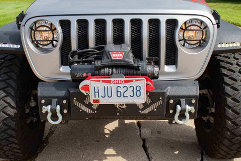 Fishbone Offroad FB22341 - Barracuda Modular Front Bumper Base 07-18 Jeep Wrangler, 18-Present Gladiator JT