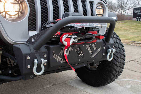 Fishbone Offroad FB22341 - Barracuda Modular Front Bumper Base 07-18 Jeep Wrangler, 18-Present Gladiator JT