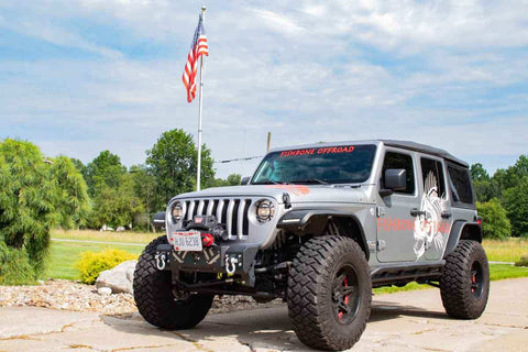 Fishbone Offroad FB22341 - Barracuda Modular Front Bumper Base 07-18 Jeep Wrangler, 18-Present Gladiator JT