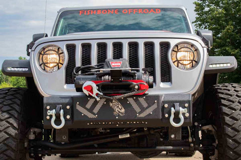 Fishbone Offroad FB22341 - Barracuda Modular Front Bumper Base 07-18 Jeep Wrangler, 18-Present Gladiator JT