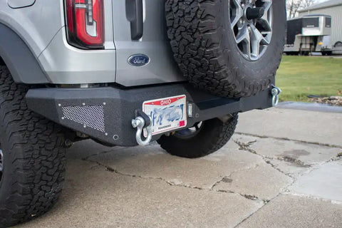 Fishbone Offroad FB22360 - 2022-Present Bronco Steelhead Rear Bumper