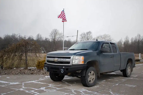 Fishbone Offroad FB22368 - 07-13 Chevy 1500 Front Winch Bumper