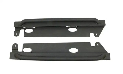 Fishbone Offroad FB23010 - Jeep JK Rock Slider 07-18 Wrangler 2 Door Rubicon Steel Black Textured Powdercoat