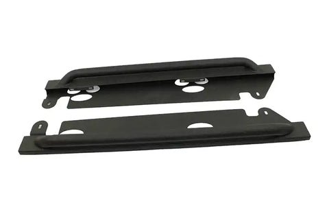 Fishbone Offroad FB23010 - Jeep JK Rock Slider 07-18 Wrangler 2 Door Rubicon Steel Black Textured Powdercoat