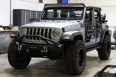 Fishbone Offroad FB23083 - Jeep JL Step Slider 4 Door 2018-Present Wrangler