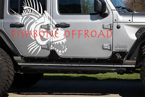 Fishbone Offroad FB23180 - Wrangler Armor Panels for 18-Pres JL 4DR