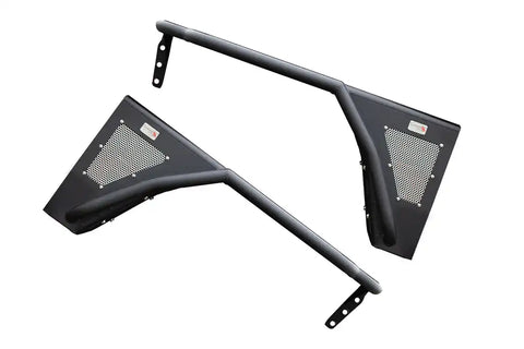 Fishbone Offroad FB23239 - Wrangler Front Fenders Paintable Mesh Upgrade for 97-06