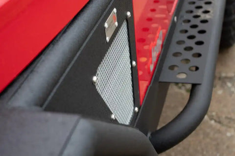 Fishbone Offroad FB23239 - Wrangler Front Fenders Paintable Mesh Upgrade for 97-06