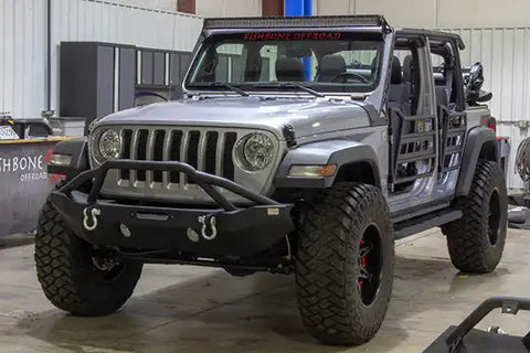 Fishbone Offroad FB24086 - Jeep Front and Rear Tube Doors 2018-Present Wrangler JL