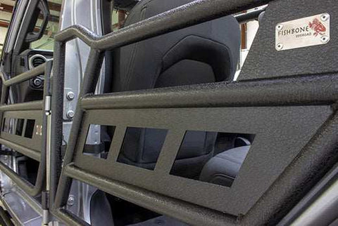 Fishbone Offroad FB24086 - Jeep Front and Rear Tube Doors 2018-Present Wrangler JL