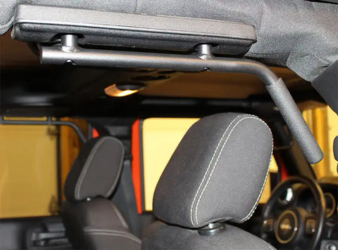 Fishbone Offroad FB25034 - Jeep JK Grab Handles Front and Rear 07-18 Wrangler 4 Door Steel Black Textured Powdercoat