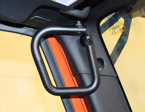 Fishbone Offroad FB25034 - Jeep JK Grab Handles Front and Rear 07-18 Wrangler 4 Door Steel Black Textured Powdercoat