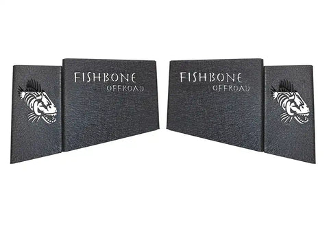 Fishbone Offroad FB25100 - Jeep JLU Wheel Well Storage Bins 18-Pres Wrangler JL 4 Door