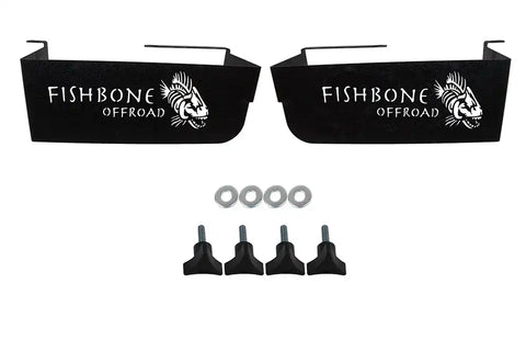 Fishbone Offroad FB25103 - Jeep TJ Wheel Well Storage Bins 97-06 Wrangler