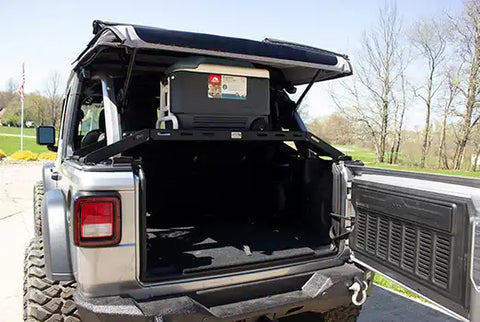 Fishbone Offroad FB25113 - Jeep JL Interior Storage Rack 18-Pres Wrangler