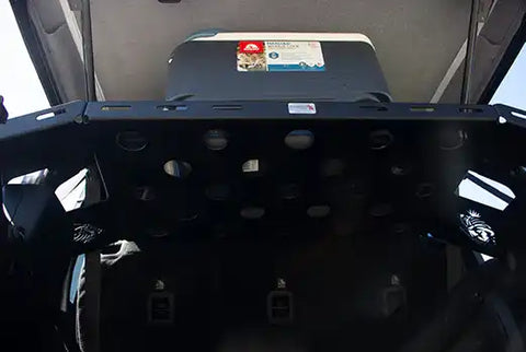 Fishbone Offroad FB25113 - Jeep JL Interior Storage Rack 18-Pres Wrangler