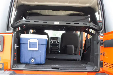 Fishbone Offroad FB25116 - Jeep JK Interior Storage Rack 07-18 Wrangler 4 Door Fisbone