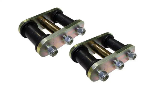 Fishbone Offroad FB27221 - Front or Rear Greaseable Shackles For 87-95 Jeep YJ Wrangler