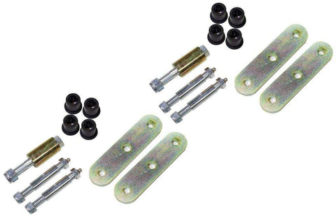 Fishbone Offroad FB27222 - Front or Rear Greaseable Shackles For 46-75 Jeep CJ-5