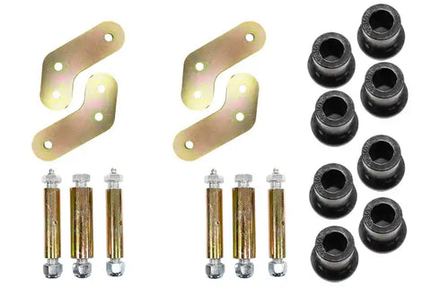 Fishbone Offroad FB27251 - Jeep YJ Rear Greaseable Boomerang Shackles