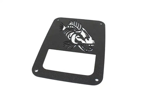 Fishbone Offroad FB31043 - Jeep JK Tail Light Covers 07-18 Wrangler Black Textured Powdercoat