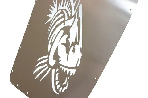 Fishbone Offroad FB31124 - Jeep TJ Hood Louver Raw Unpainted 97-02 Wrangler