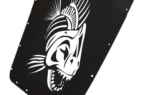 Fishbone Offroad FB31131 - Jeep TJ Hood Louver 97-02 Wrangler Black