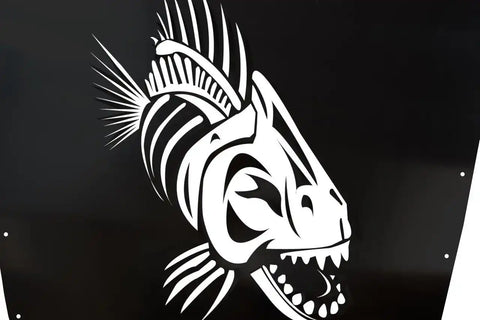 Fishbone Offroad FB31132 - Jeep TJ Hood Louver 03-06 Wrangler Black